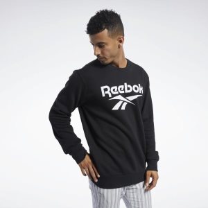 Reebok Classic Vector Crew Sweatshirt Herren - Schwarz - DE 617-YKF